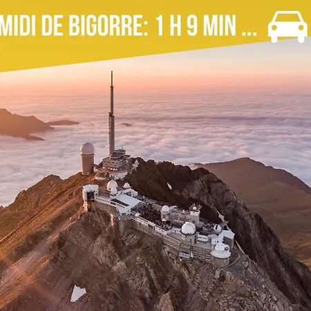 Cote Cour - 9 Min Des Sanctuaires - Moderne & Equipe - Jusqu'a 4 Couchages Lurdy