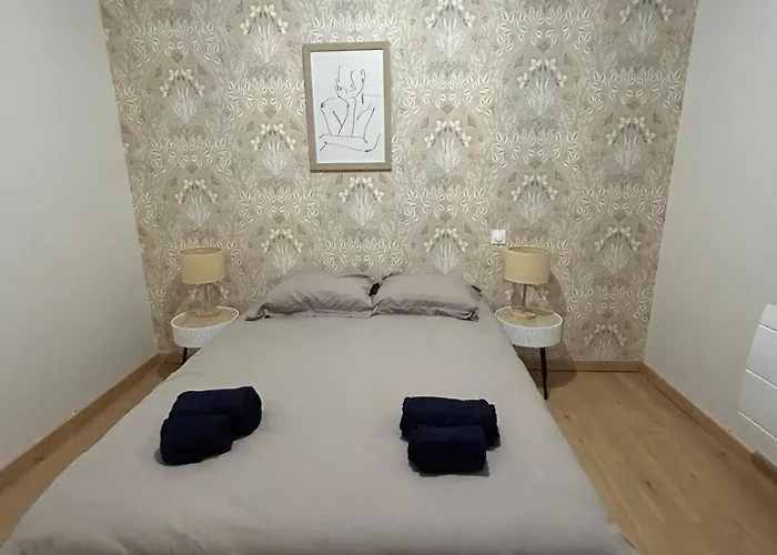 Cote Cour - 9 Min Des Sanctuaires - Moderne & Equipe - Jusqu'a 4 Couchages Apartmán Lurdy