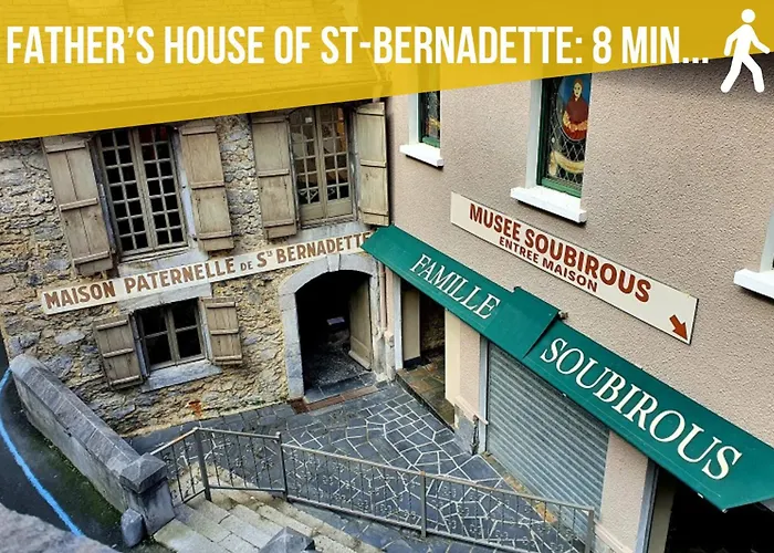 Cote Cour - 9 Min Des Sanctuaires - Moderne & Equipe - Jusqu'a 4 Couchages Apartment Lourdes