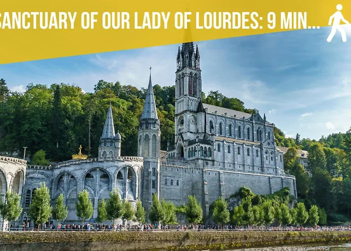 Cote Cour - 9 Min Des Sanctuaires - Moderne & Equipe - Jusqu'a 4 Couchages Apartment *